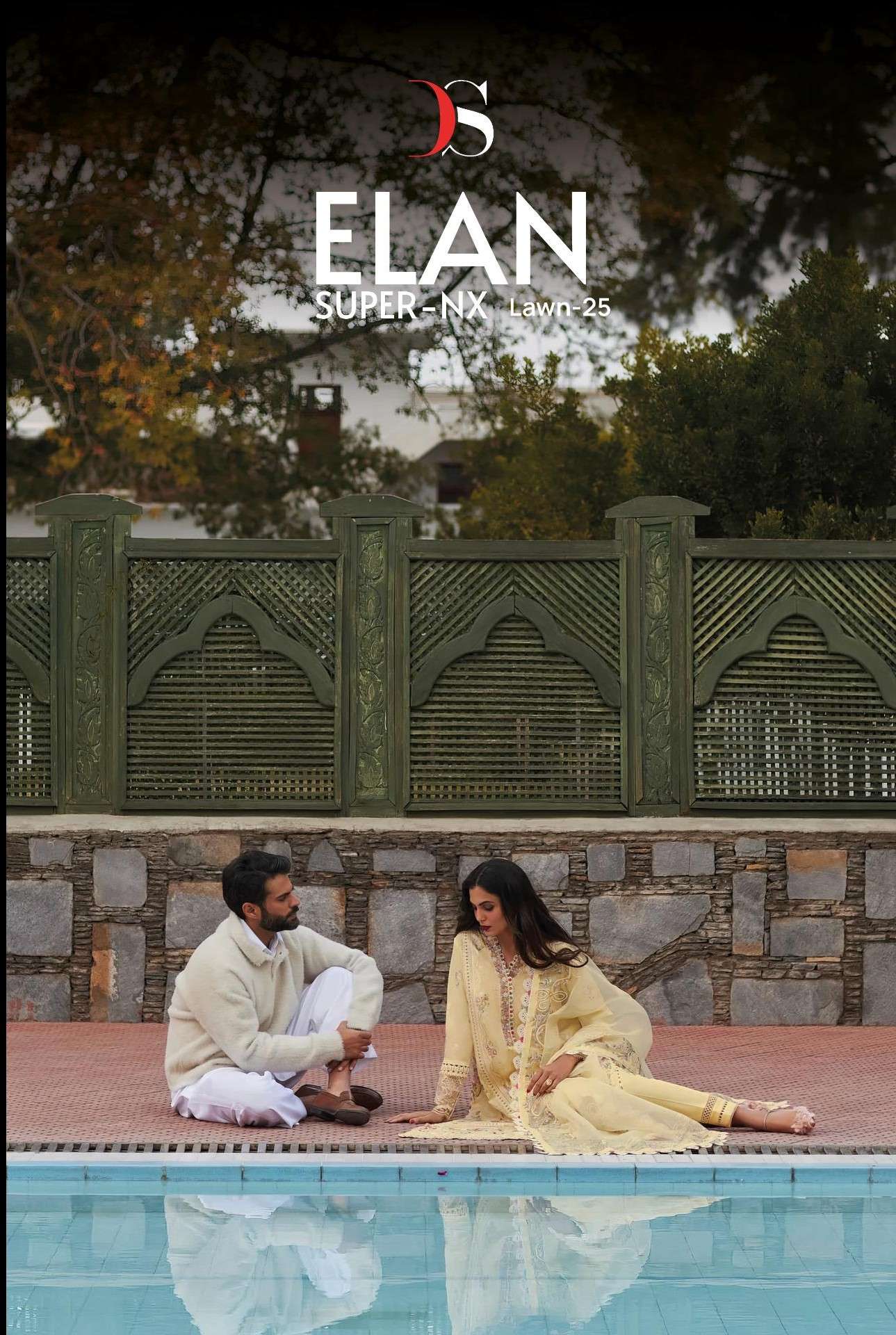 ELAN Lawn -Super Nx 25 by  DEEPSY SUITS